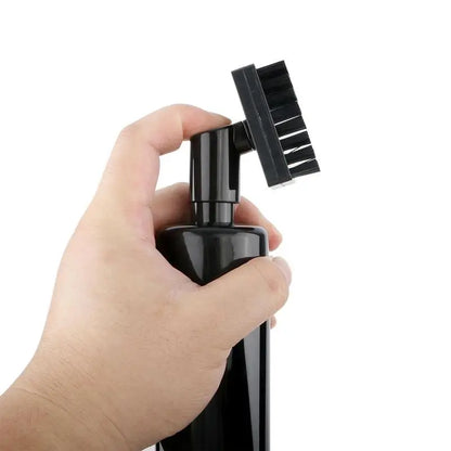 Golf Clubs Cleaning Brush Portable Golf Club Groove Brush with Push Type Water Bottle Water Brush Golf Swing Groove Cleaner